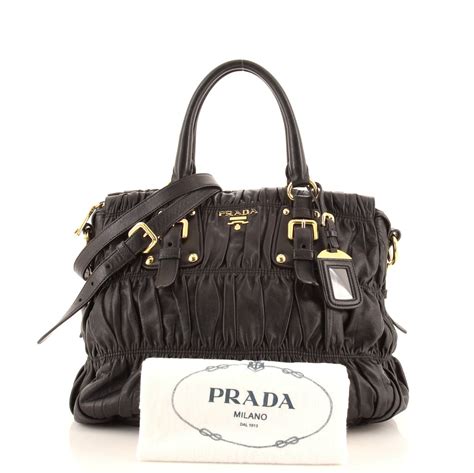 prada nappa gaufre tote bag|Prada gaufre handbags.